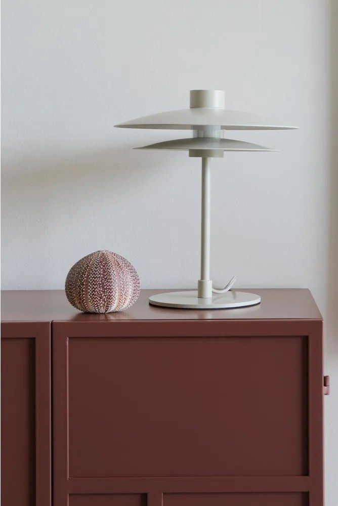 Бежова метална настолна лампа (височина 32 cm) Wubbo – White Label