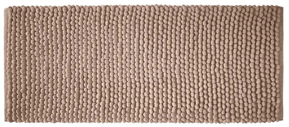 Кафяв килим за баня 50x120 cm Aspen Bobble – Bianca