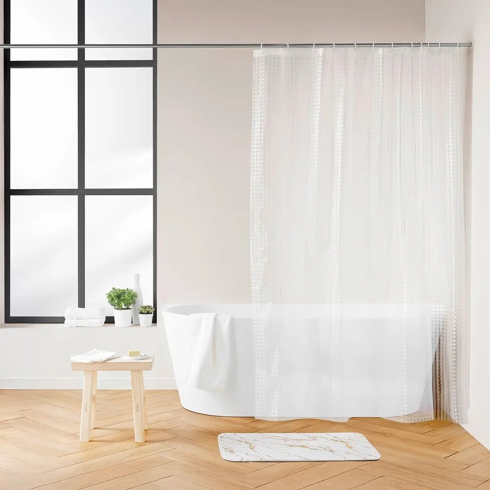 Завеса за душ 180x200 cm Cube – douceur d'intérieur