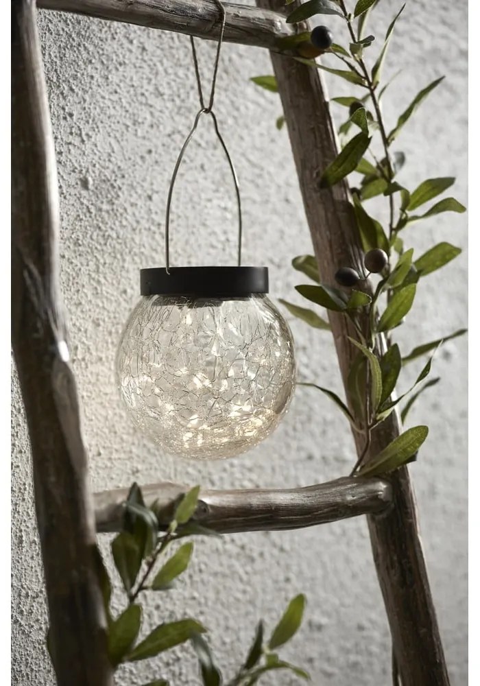 Слънчево висящо LED осветително тяло, подходящо за външна употреба, ø 12 cm Glory - Star Trading