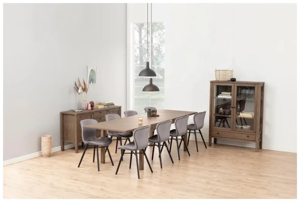 Сив трапезен стол Batilda - Actona