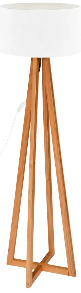 Лампион atmosphera Molu, Дърво, 141 cm - Бял