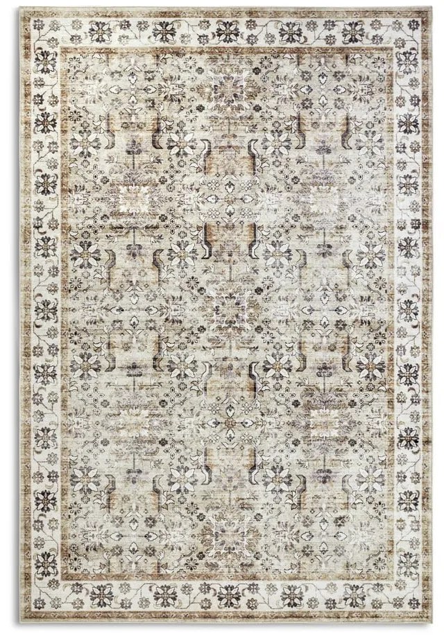 Бежов килим 80x150 cm Saveh Cream Gold – Elle Decoration
