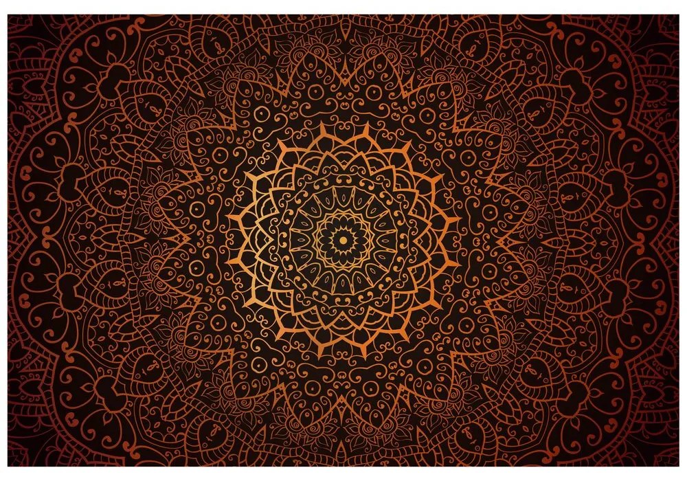 Тапет – Винтидж Мандала в индийски стил