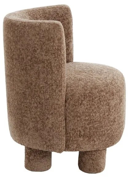 Тъмнокафяво кресло Kamova – Light &amp; Living