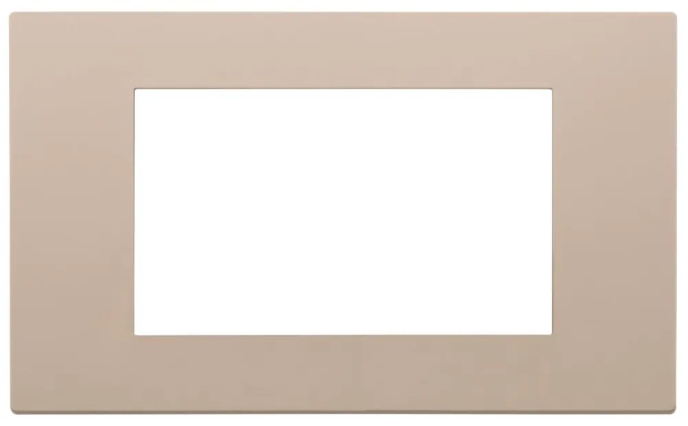 VIMAR 30654.21 Декоративна рамка Linea, 4M, Clay,