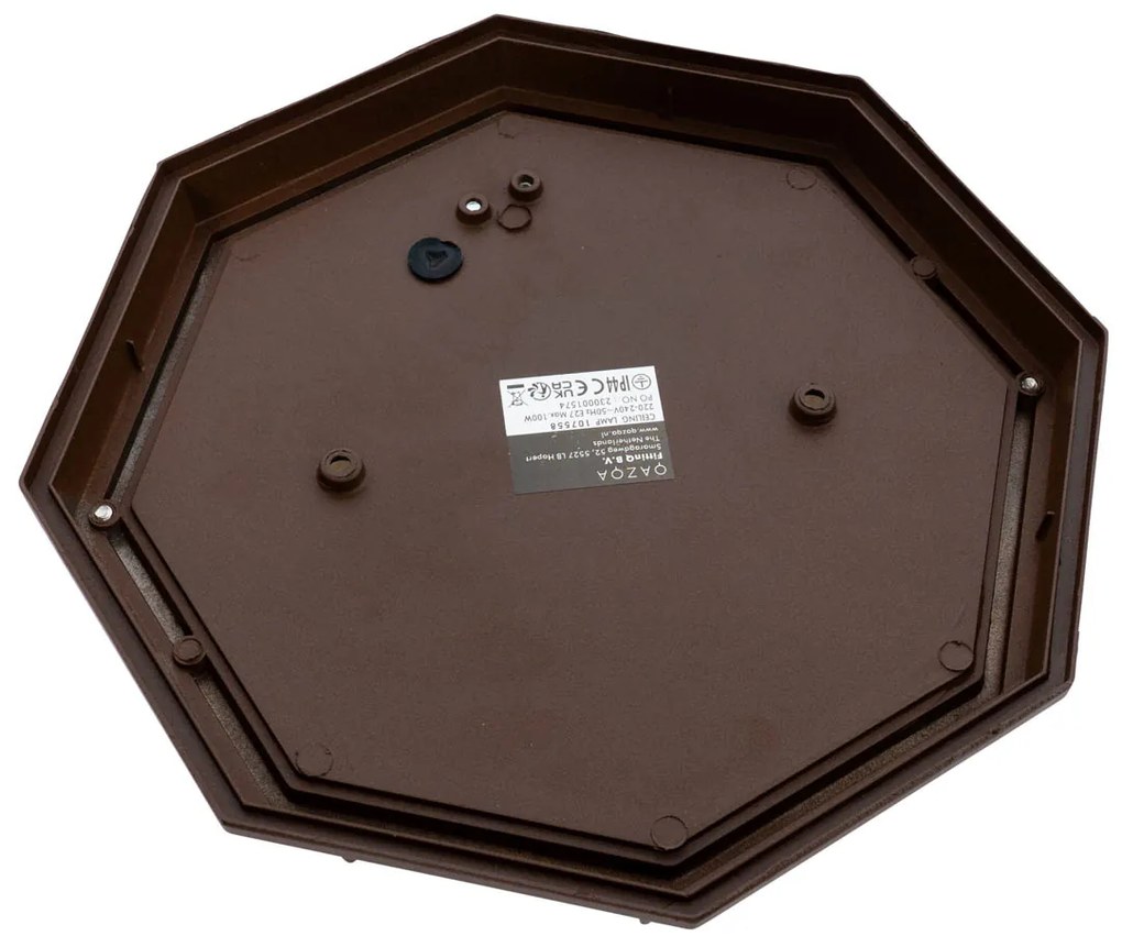 Рустикална таванна лампа ръждивокафява 26.5 IP44 - Bri