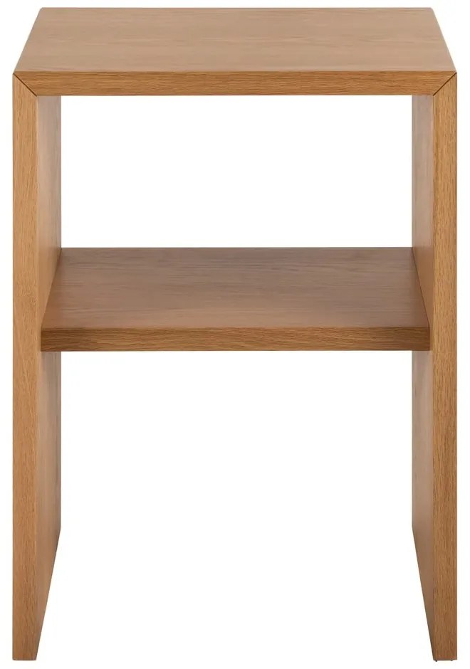 Нощно шкафче от декор от дъб в естествен цвят Arlon – Actona
