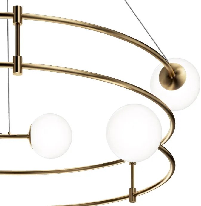 Таванно осветление Maytoni Balance-Gold-Височина: 32 cm Диаметър:81.2 cm