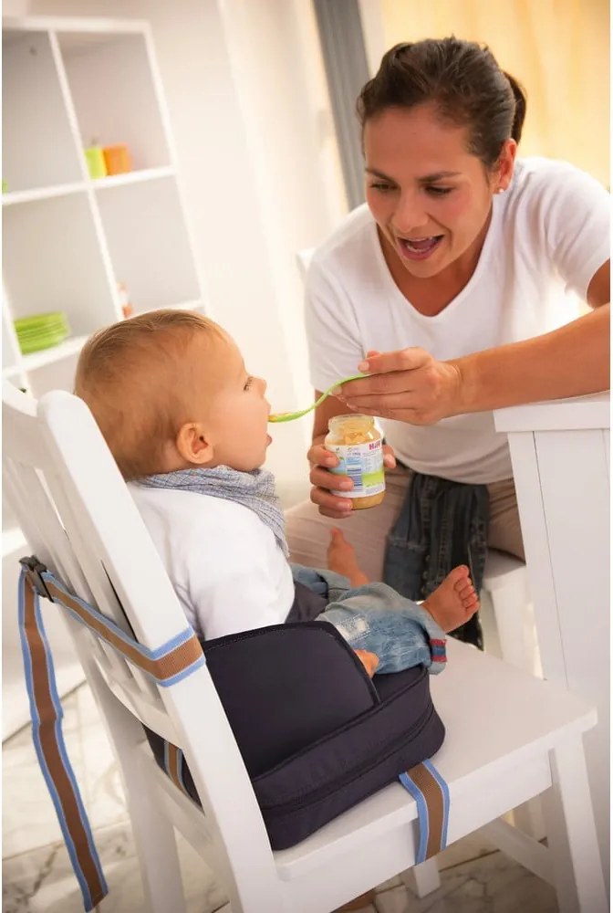 Тъмносиня детска седалка Booster Seat – Roba