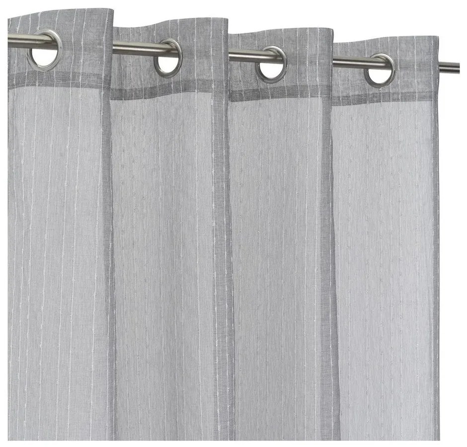 Сива завеса 140x260 cm Vertical Thread – Casa Selección