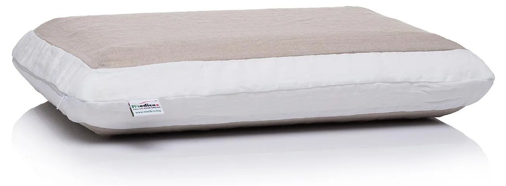 Ортопедична мемори възглавница с органичен лен Medico Linen Organic