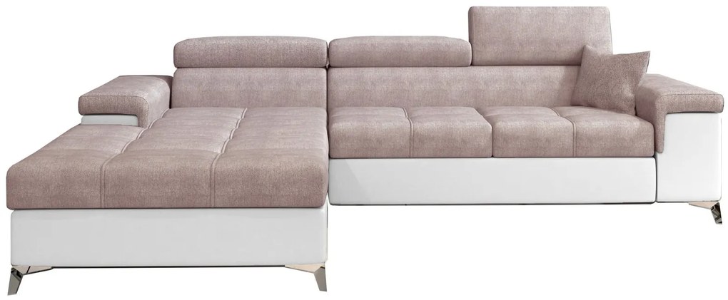 Ъглов диван Osby-Left-Roz-White