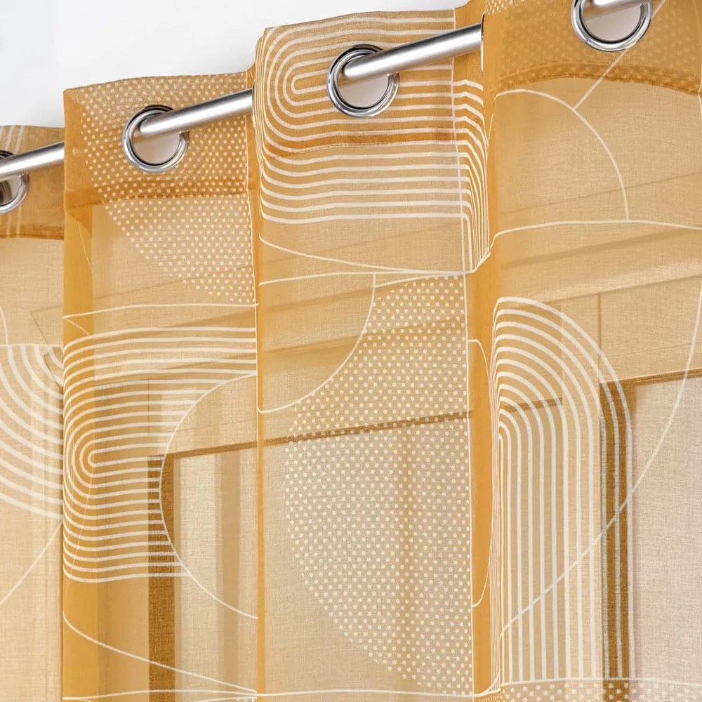 Жълта завеса 140x280 cm Esquisse – douceur d'intérieur