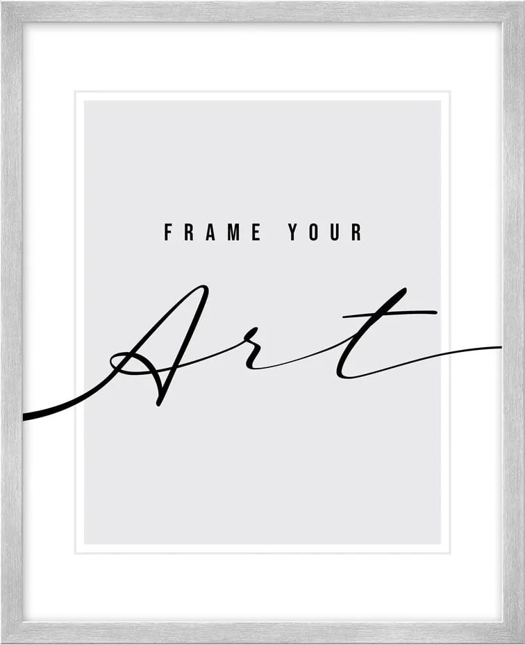 Стояща/висяща рамка в сребрист цвят 20x26 cm – knor