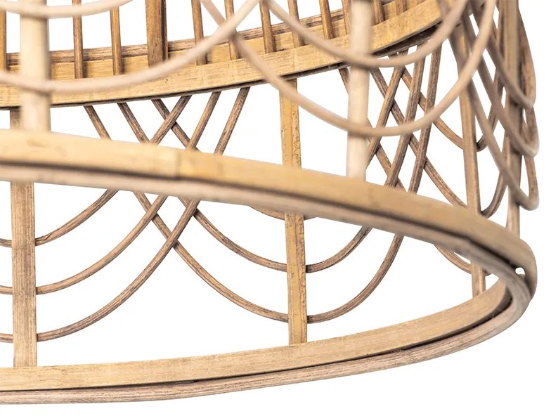 Ориенталски висящ аплик ратан 49 см - Michelle