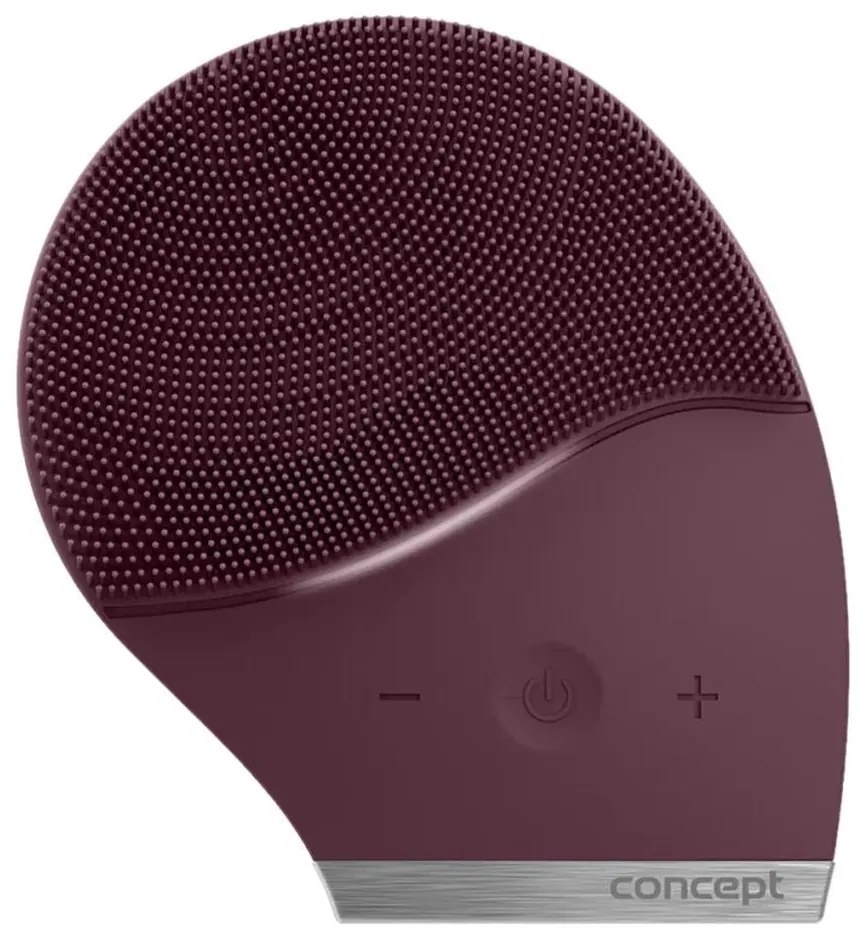 Concept SK9101 - Почистваща четка за лице SONIVIBE 2W/5V 250 mAh IPX7 червена