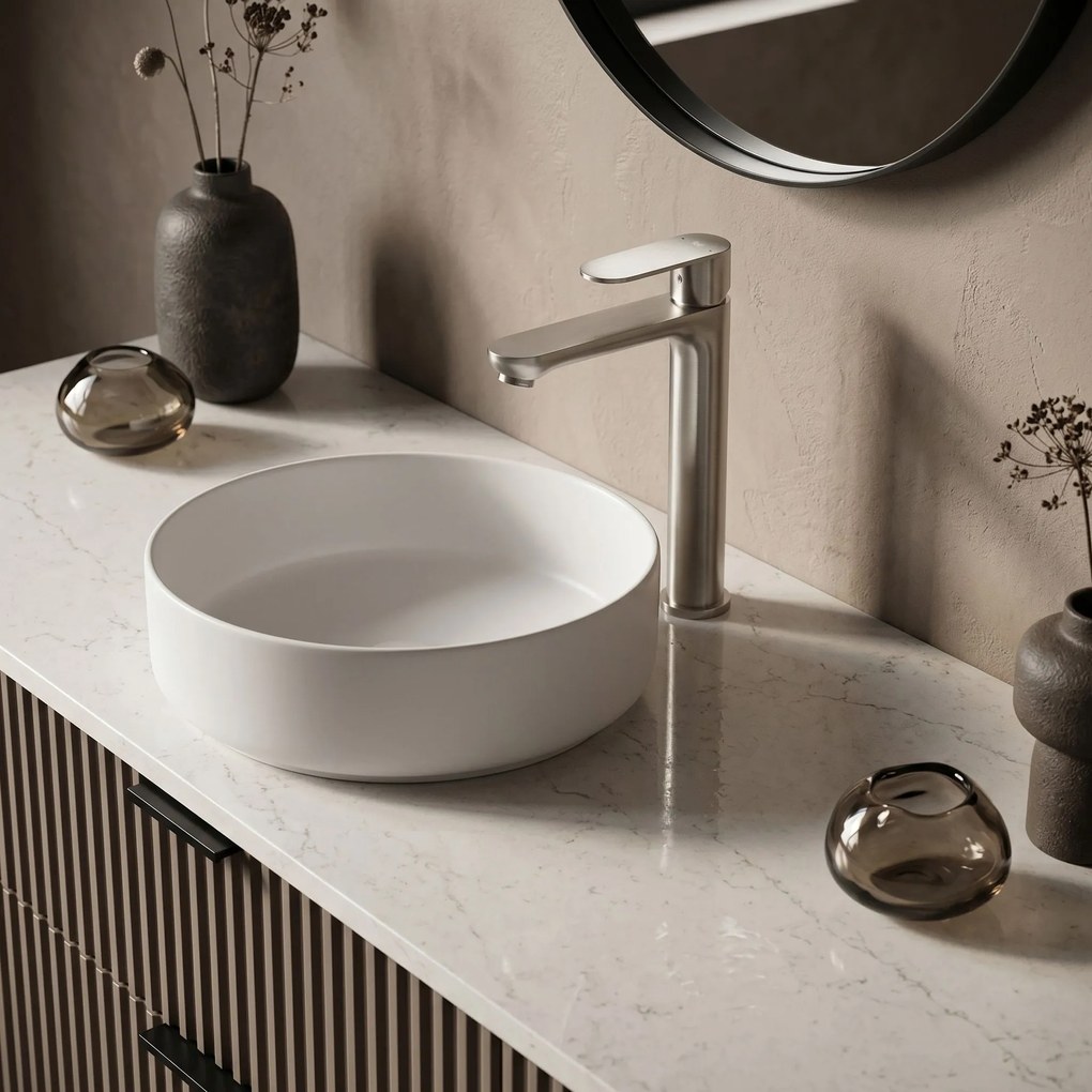 Смесител за баня Rea Logan Brush Nickel