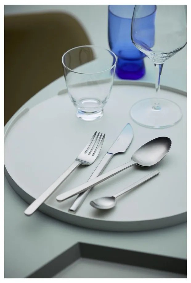 Прибори за хранене от неръждаема стомана в сребрист цвят 16 бр. Norm – Gense