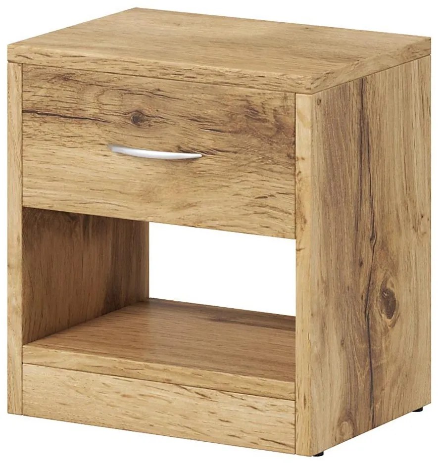 Нощно шкафче NED, дъб Вотан