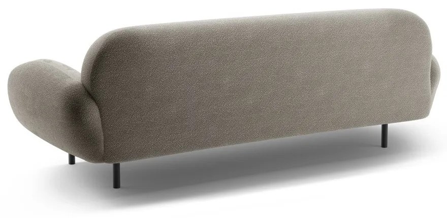 Сив диван от букле 208 cm Poppy – Micadoni