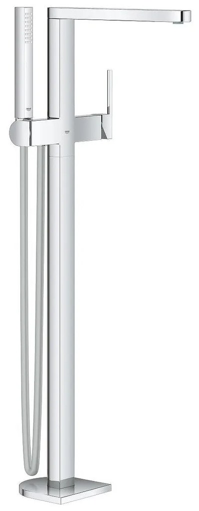 Едноръкохватков смесител за вана, 23846003, 1/2″, подов монтаж