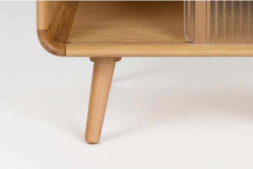 Странична масичка от масивна дървесина 40x50 cm Rise – Zuiver