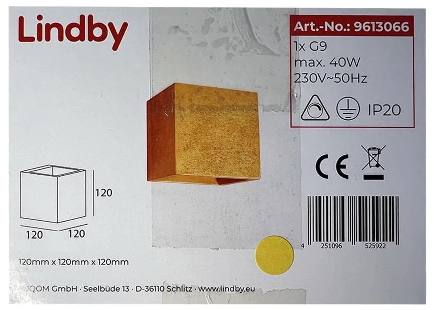 Lindby - Аплик YADE 1xG9/20W/230V