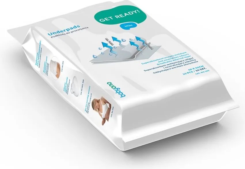 Babyono - Еднократни подложки 60/90 10бр. 509