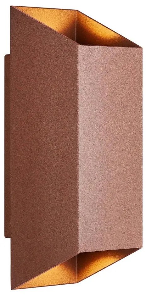 Nordlux - Екстериорен аплик NICO 2xGU10/35W/230V IP54 кафяв