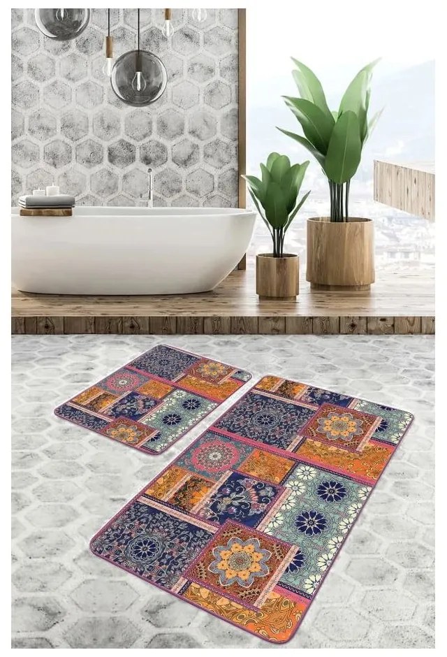 Кадифени килими за баня в комплект от 2 бр. 60x100 cm – Mila Home