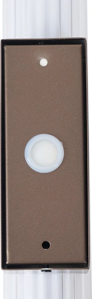 Ретро стенна лампа бронз 60,4 см вкл. LED IP44 - Coco