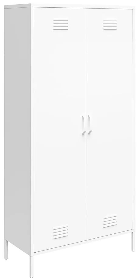 Бял метален гардероб 90x185 cm Mission District - Støraa