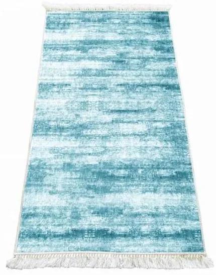 Модерен кухненски килим в синьо Ширина: 160 см | Дължина: 220 см