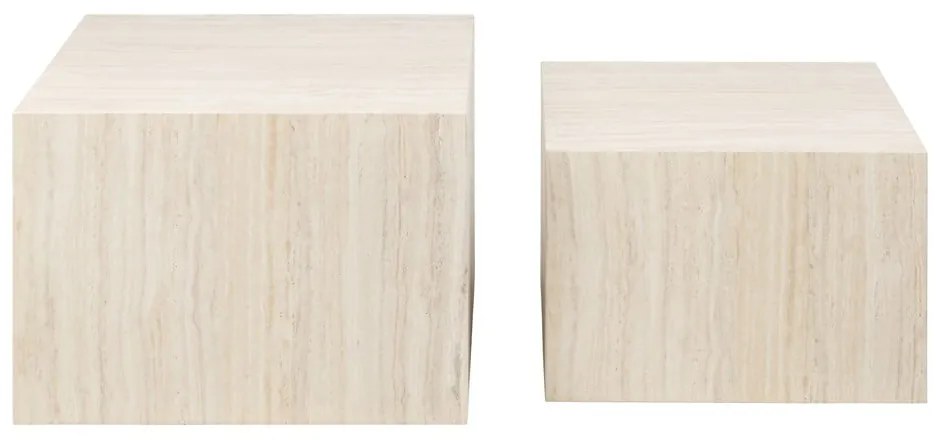 Масички за кафе в комплект от 2 броя 58x58 cm Dice - Actona