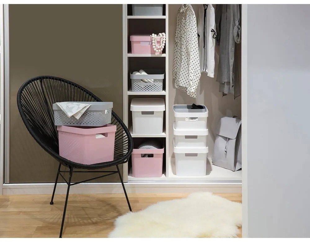 Simpla Gordinho сива кутия за съхранение Infinity - Curver