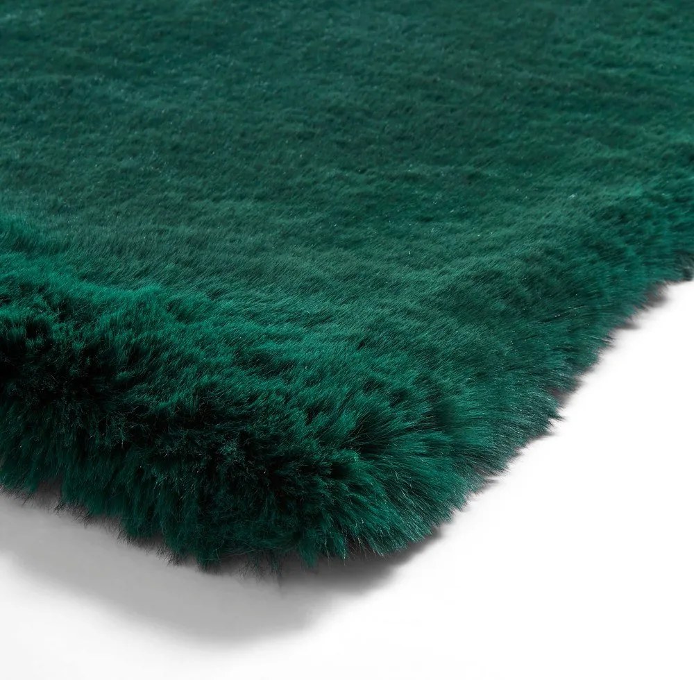 Изумруденозелен килим Super Teddy, 150 x 230 cm Super Teddy - Think Rugs