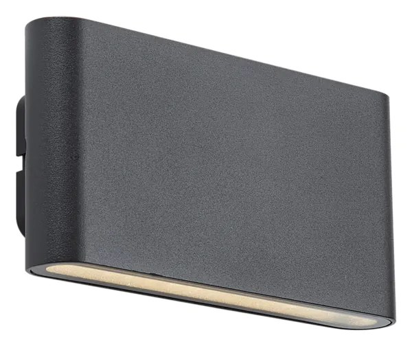 Стенна лампа черна магнитна вкл. LED акумулаторна - Batt