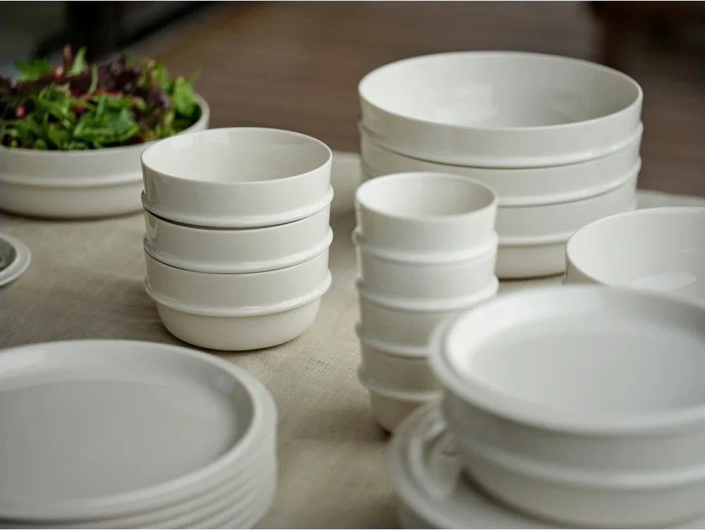 Кремава порцеланова купичка за супа 600 ml Eau – Zone