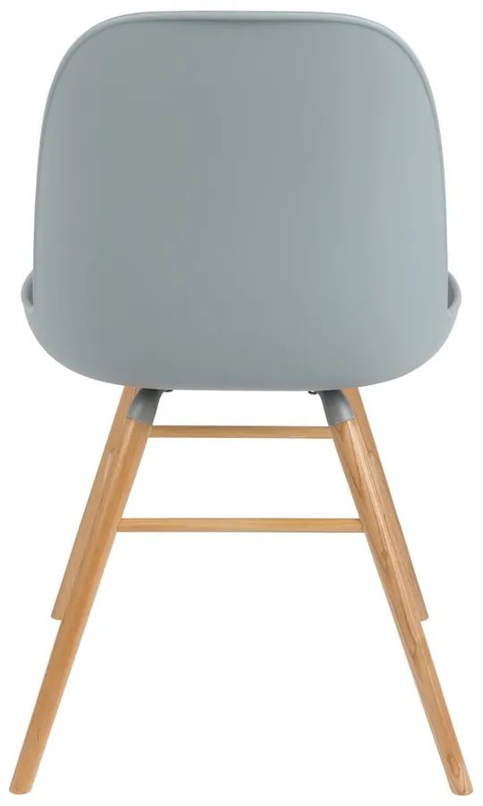 Светлосиви трапезни столове в комплект от 2 броя Albert - Zuiver