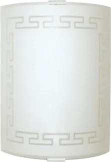 Аплик ВАВИЛОН, 200х290, бял мат, 1xE27