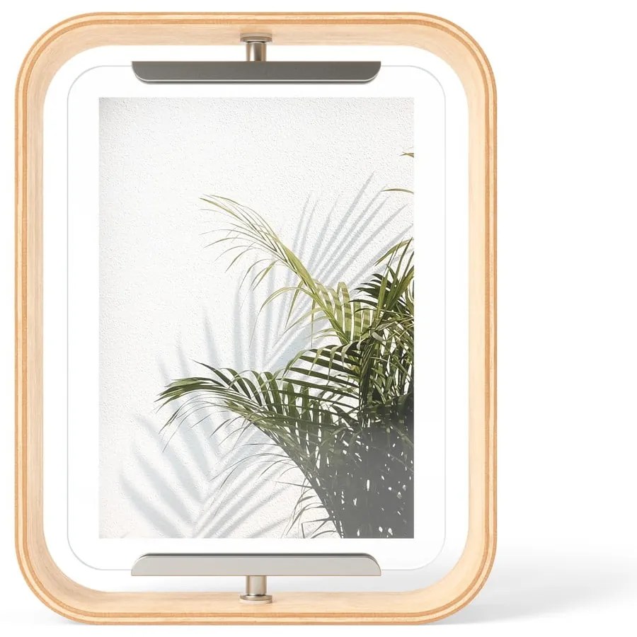 Дървена стояща рамка в естествен цвят 19x24 cm Bellwood - Umbra