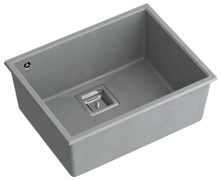 гранитна мивка DAVID 50 Grey Metallic