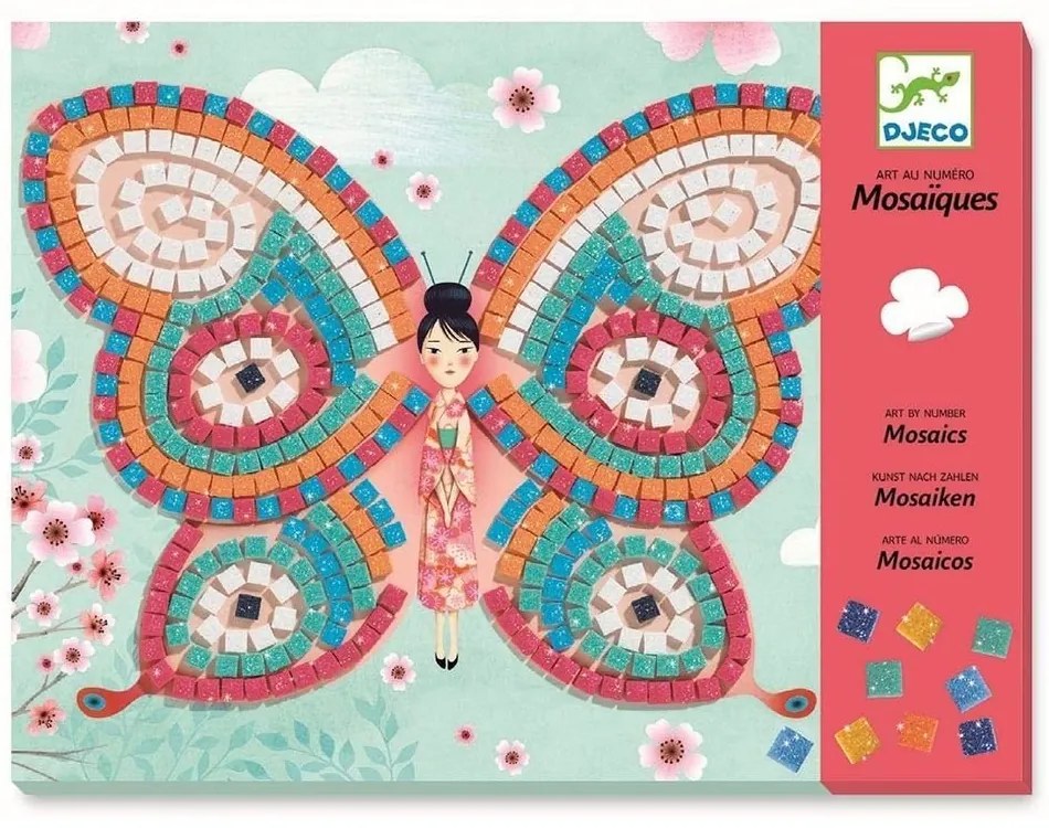 Djeco - Мозайка Пеперуди ST1 DJ08898G