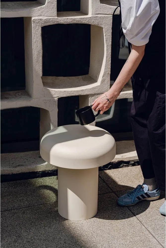 Метална кръгла градинска масичка ø 40 cm Miko – noo.ma