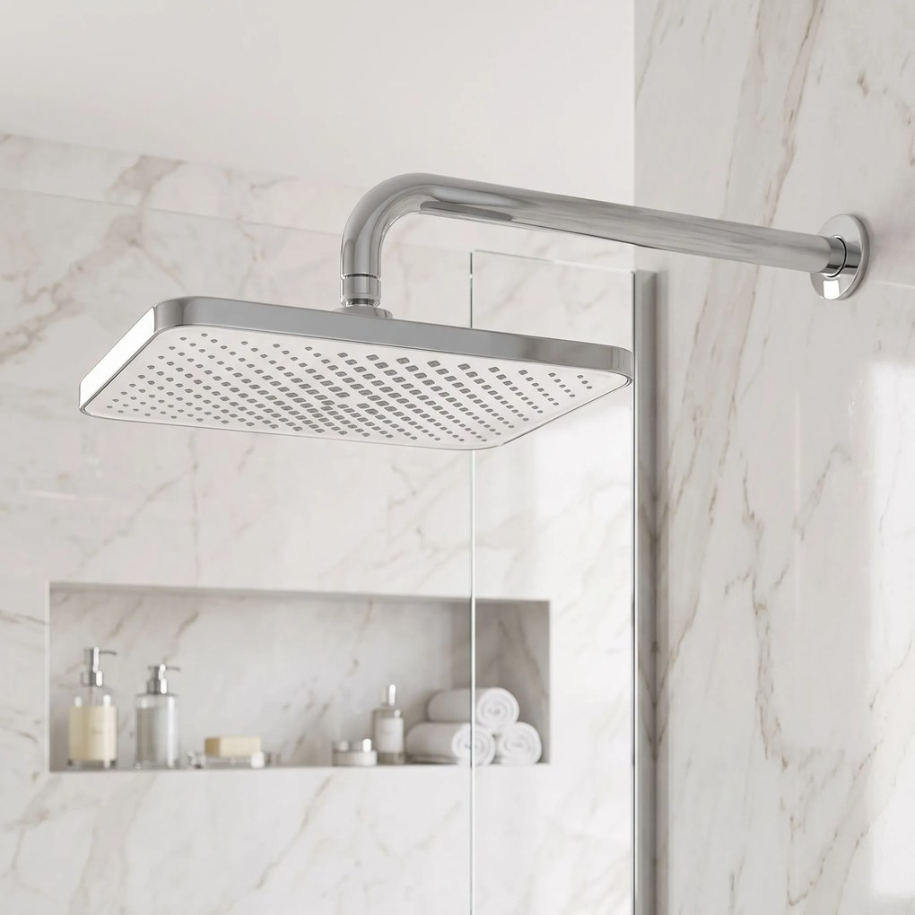 Правоъгълна душ пита REA JS-032 Chrome