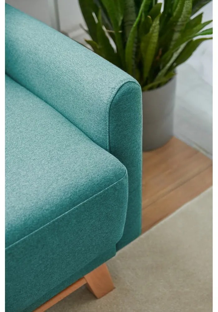 Променлив ъглов диван с тюркоазена окраска Pop - Bonami Selection