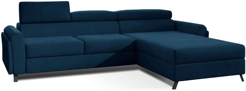 Ъглов диван Marietta-Mple Dark-Right