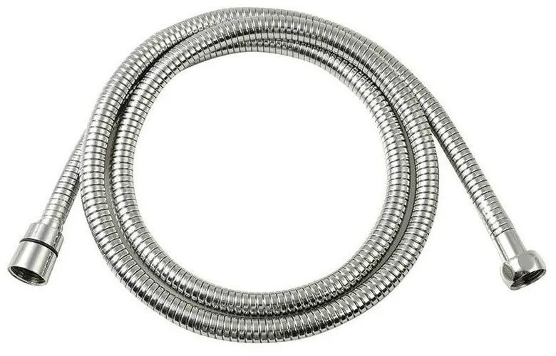 Душ маркуч от неръждаема стомана в лъскаво сребристо Lux – Sapho