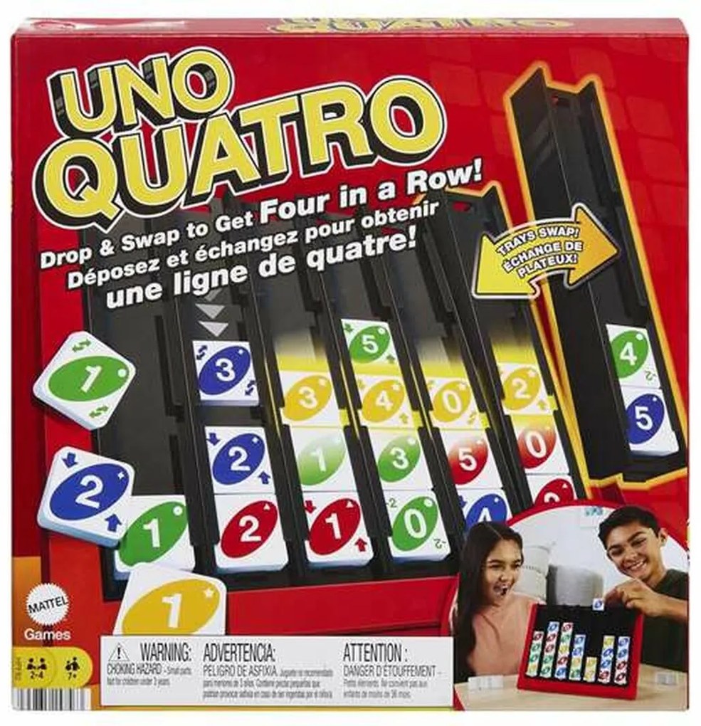 Еротични карти Mattel UNO Quatro